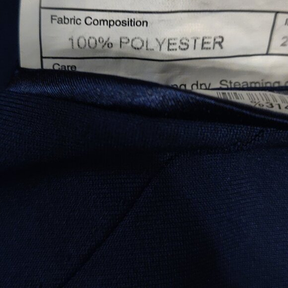 Sene Soho Flex Tech Sport Coat Stretch Blazer Navy Blue Custom Sized - Picture 6 of 7